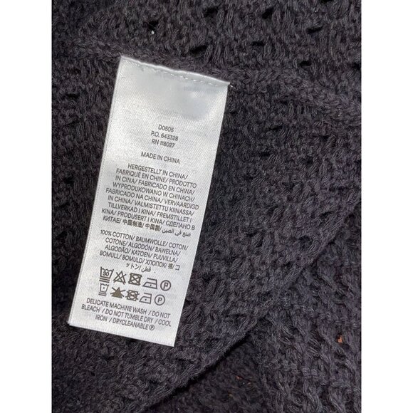 NWT Boden Womens Black Crochet Knit Midi Dress Size 8 - Picture 10 of 10